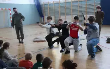 Grupa artystyczna Odrodzeni w naszej szkole (10)