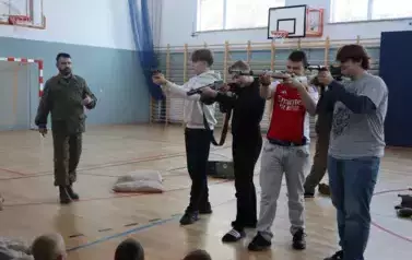 Grupa artystyczna Odrodzeni w naszej szkole (9)