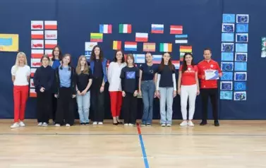 Szkolni organizatorzy Konkursu o Unii Europejskiej
