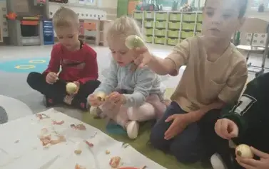 Zajączki zrobiły syrop z cebuli (2)