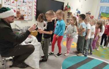 Leśny Mikołaj w Punkcie Przedszkolnym (1)