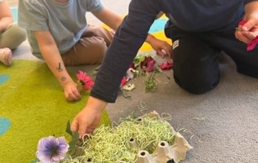 Wiosenne zabawy edukacyjne u Misi&oacute;w i Zajączk&oacute;w (3)