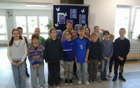 Uczniowie klasy trzeciej