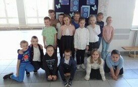 Uczniowie klasy pierwszej