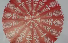 wycinanka kurpiowska 19