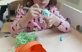 Wielkanocne przygotowania Zajączk&oacute;w (7)