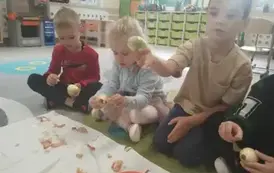 Zajączki zrobiły syrop z cebuli (2)