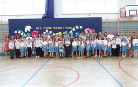 Uczniowie klasy 3 z Rodzicami