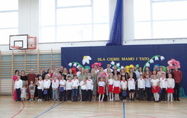 Uczniowie klasy 1 z Rodzicami