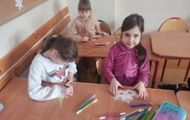 Maskowe szaleństwo w klasie pierwszej (9)