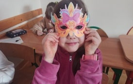 Maskowe szaleństwo w klasie pierwszej (4)