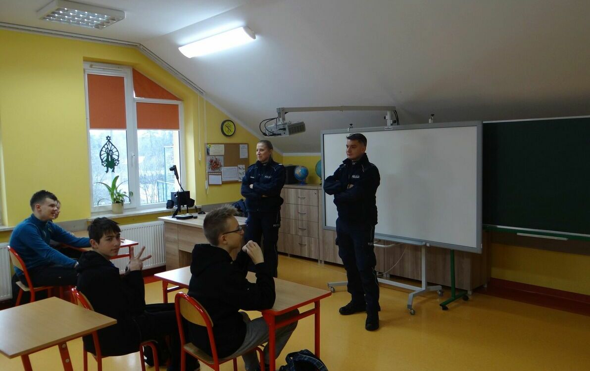 Zdjęcie do Spotkanie z przedstawicielami policji