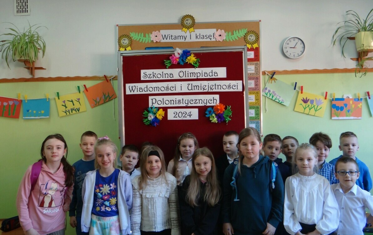 Zdjęcie do Szkolna Olimpiada Polonistyczna dla klas I-III
