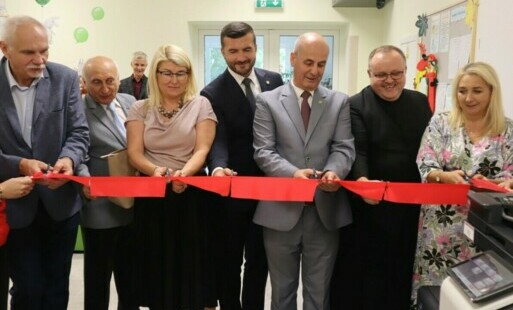 Zdjęcie do Oficjalne otwarcie Punktu Przedszkolnego w Białobieli