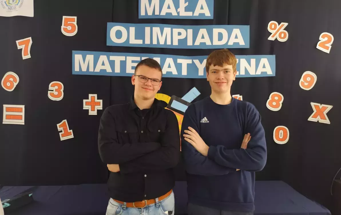 Zdjęcie do MAŁA OLIMPIADA MATEMATYCZNA &ndash; MISTRZ Z NASZEJ SZKOŁY