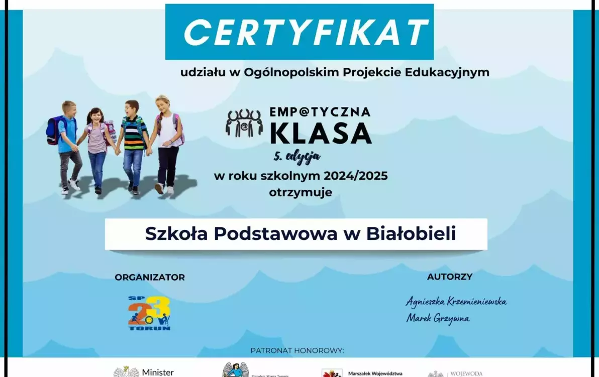 Zdjęcie do Og&oacute;lnopolski Projekt Edukacyjny Emp@tyczna Klasa