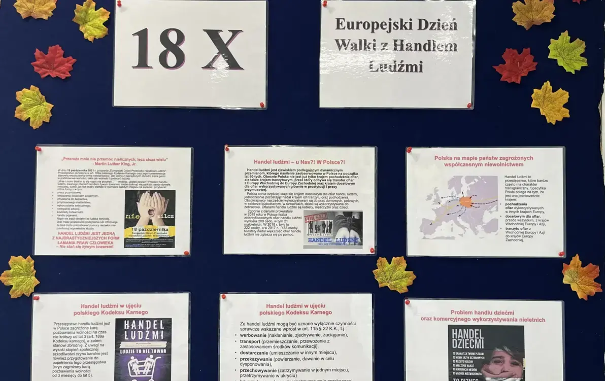 Zdjęcie do Europejski Dzień Walki z Handlem Ludźmi