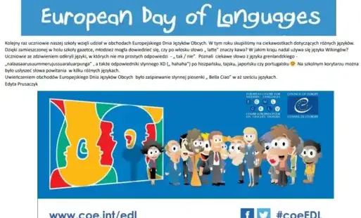 Zdjęcie do Europejski Dzień Język&oacute;w Obcych
