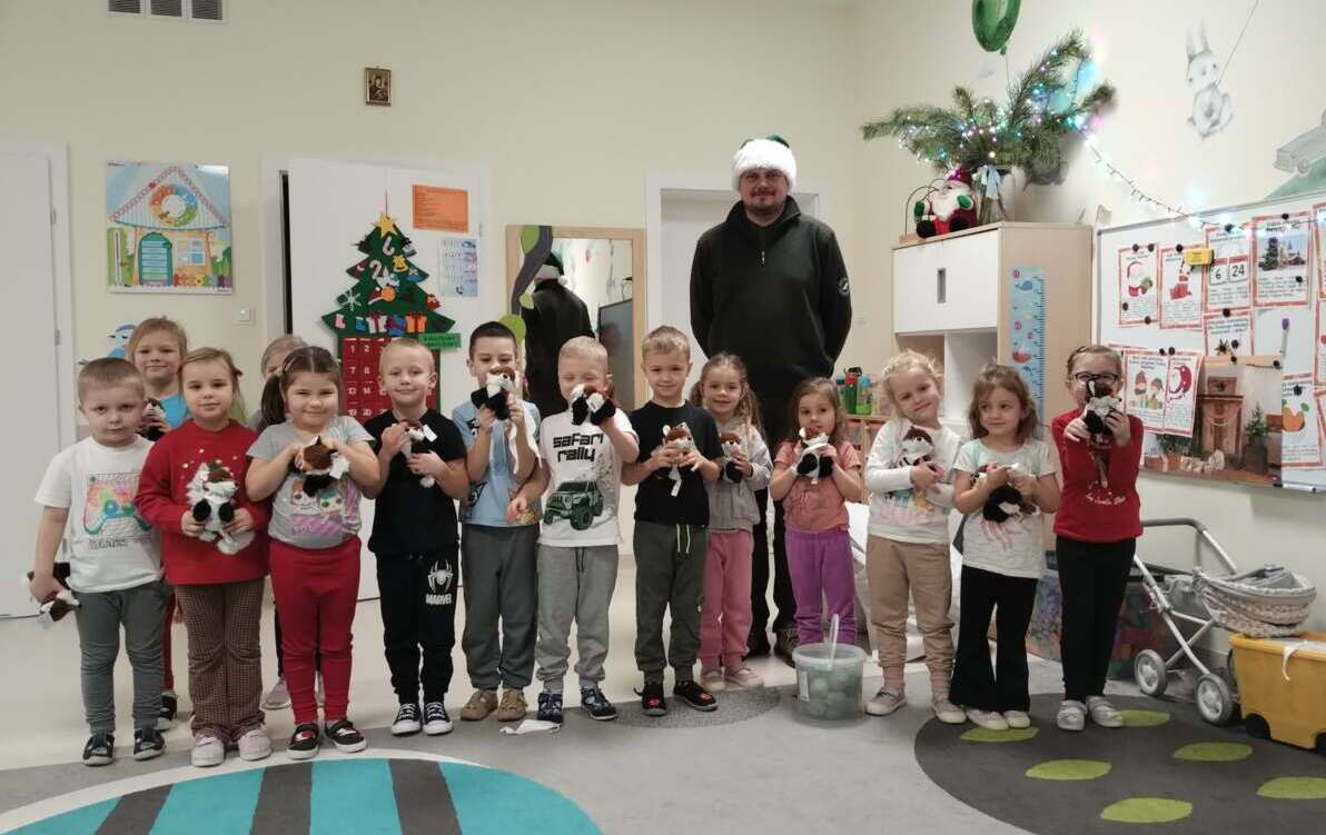 Zdjęcie do Leśny Mikołaj w punkcie Przedszkolnym