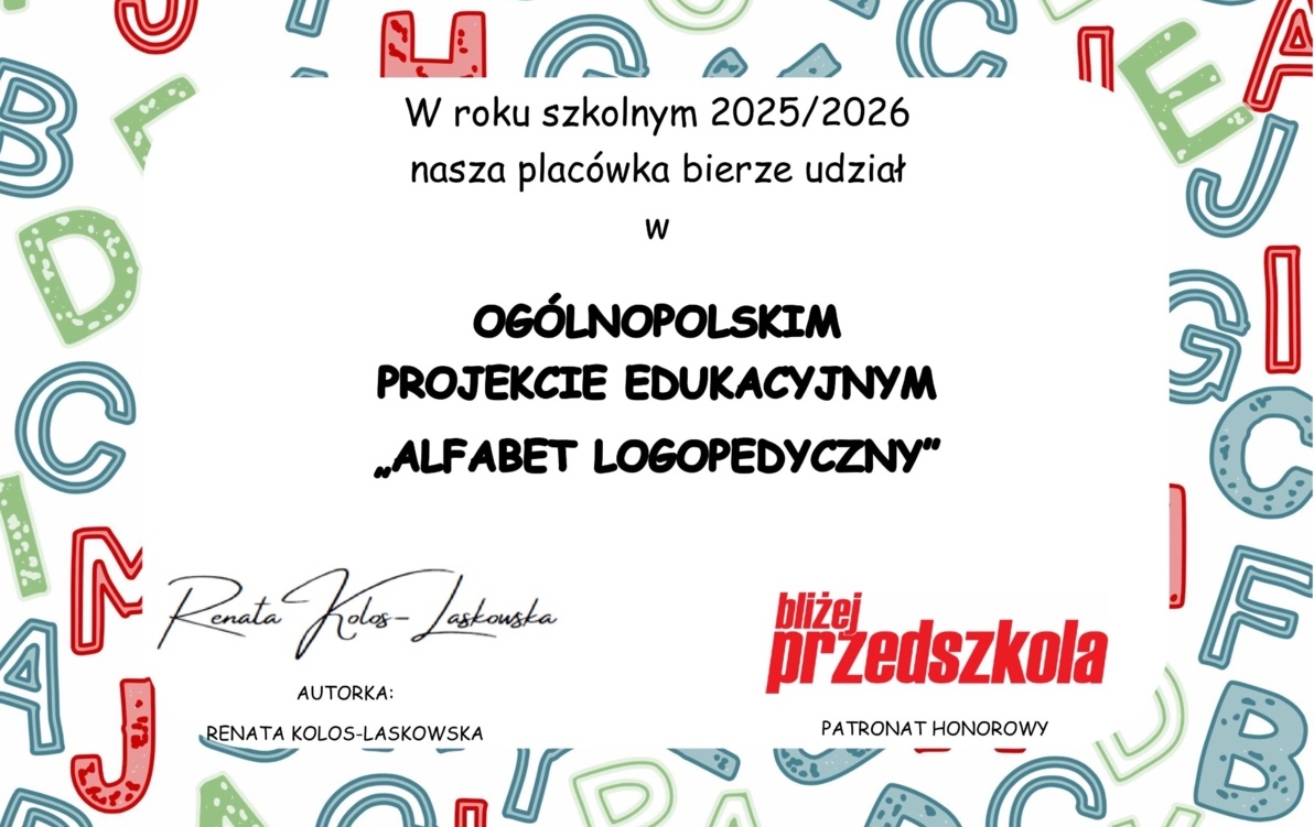 Zdjęcie do Alfabet logopedyczny