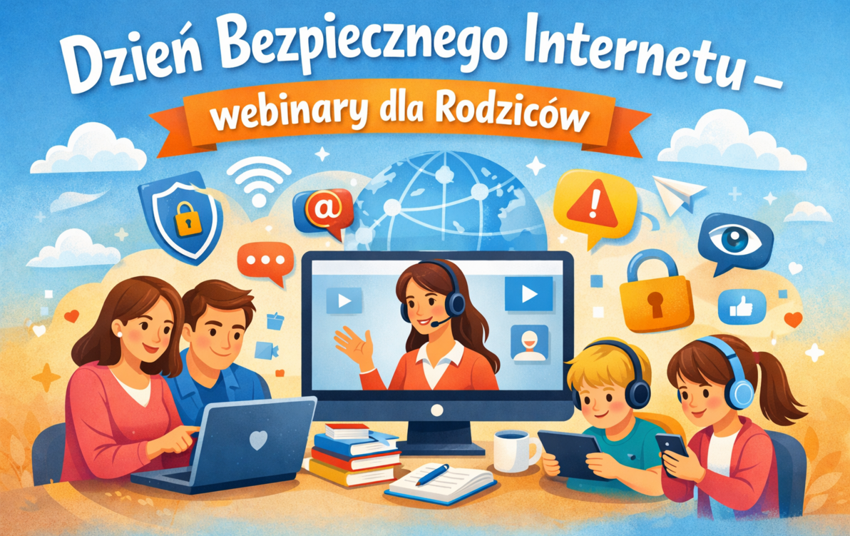 Zdjęcie do Dzień Bezpiecznego Internetu - webinary dla Rodzic&oacute;w