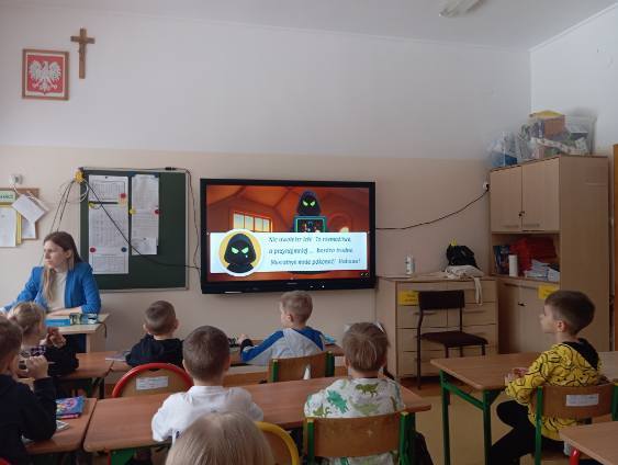 Zdjęcie do Dzień Bezpiecznego Internetu w klasie pierwszej &ndash; z Oskarem i Tulą