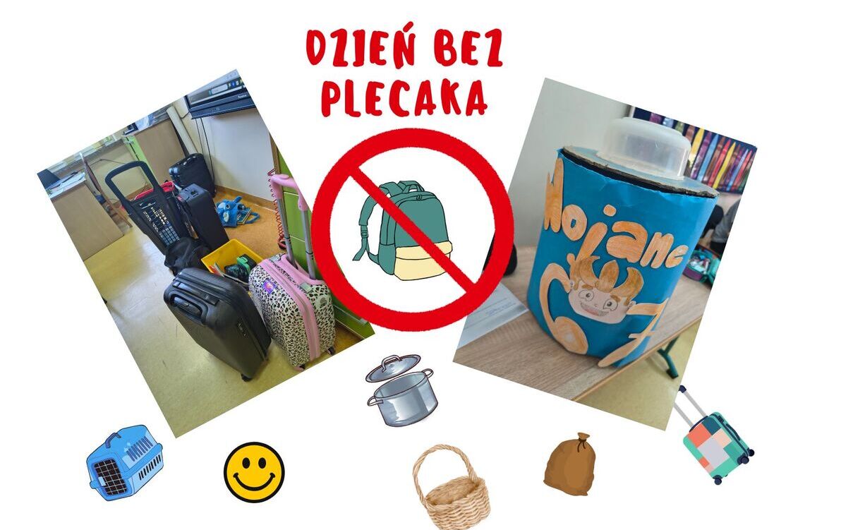Zdjęcie do Dzień bez plecaka - test kreatywności naszych uczni&oacute;w