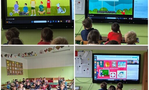 Zdjęcie do &bdquo;GADKI z Maksem&rdquo; &ndash; uczniowie klasy 2 uczą się, jak dbać o swoje bezpieczeństwo