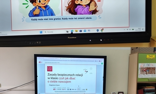 Zdjęcie do Lekcja o bezpiecznych relacjach w klasie