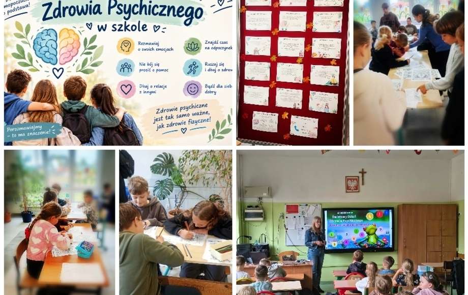 Obchody Światowego Dnia Zdrowia Psychicznego w szkole
