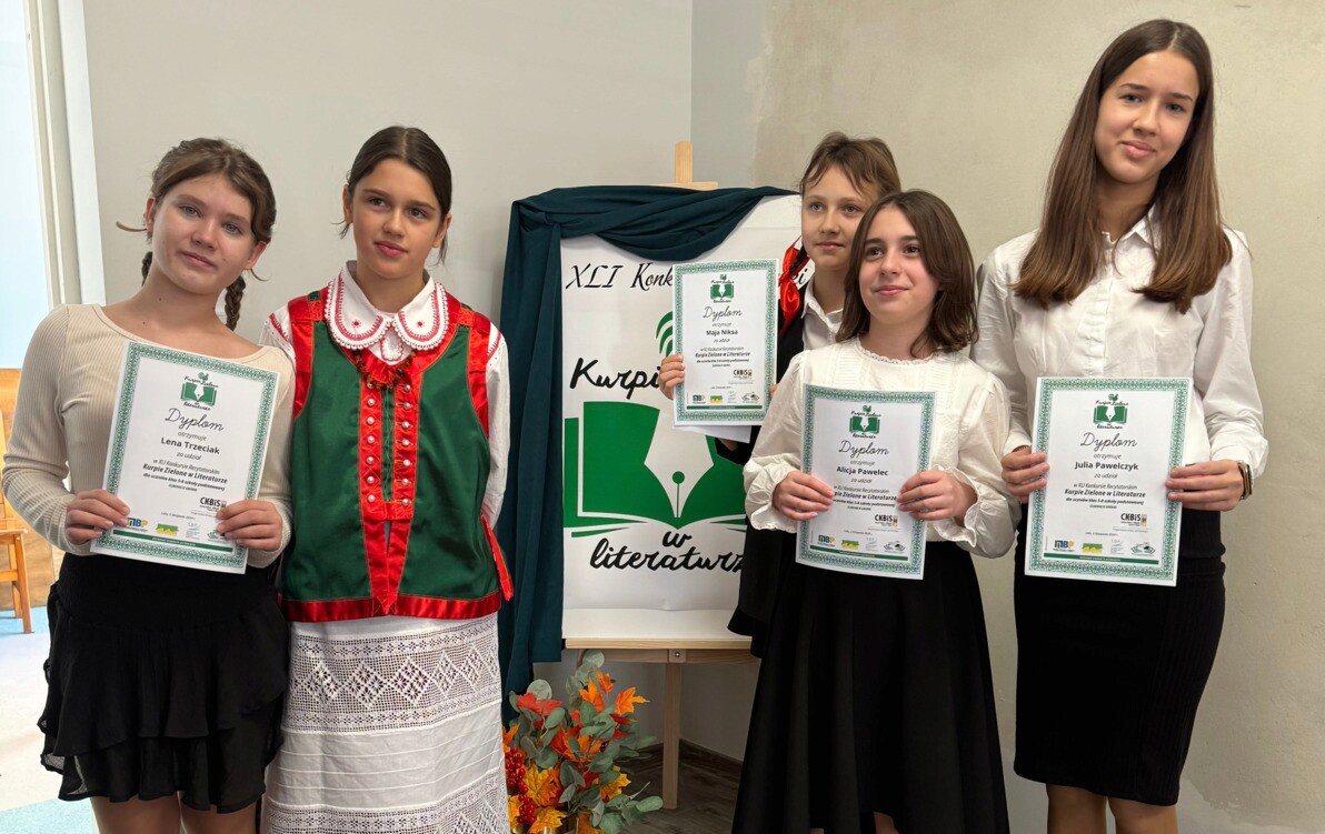 Zdjęcie do Konkurs recytatorski &bdquo;Kurpie Zielone w Literaturze&rdquo;