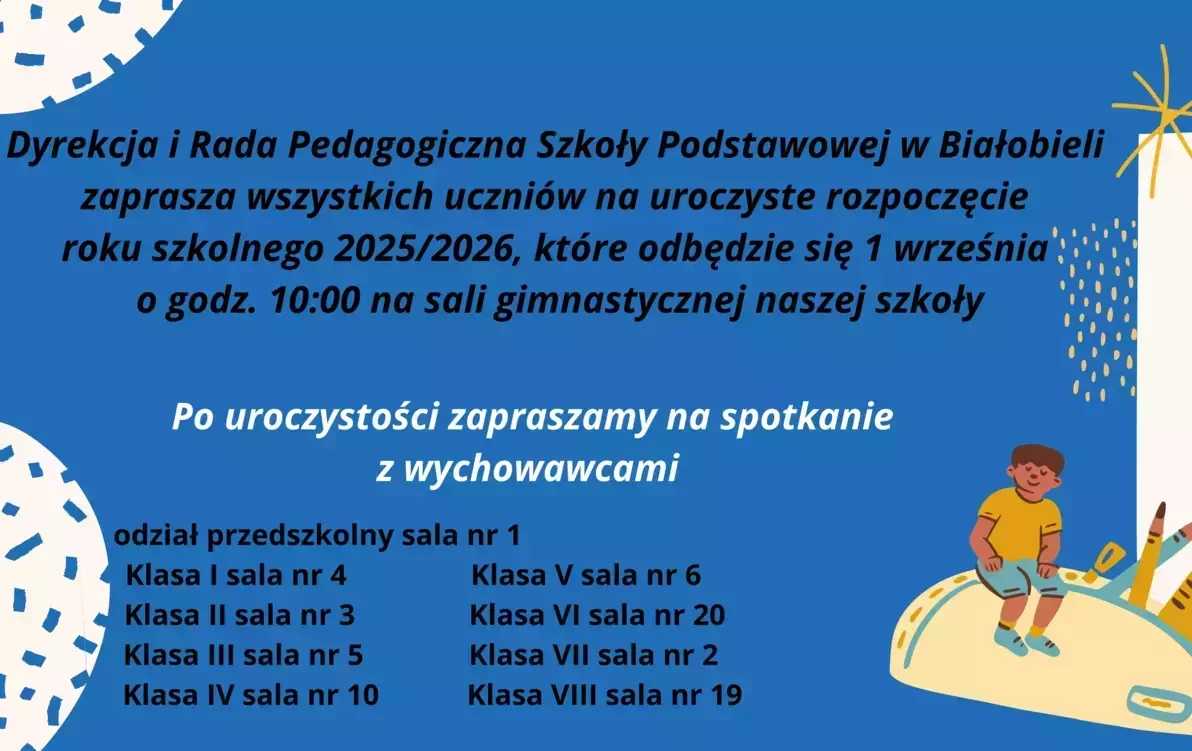 Zdjęcie do Rozpoczęcie roku szkolnego 2025/2026