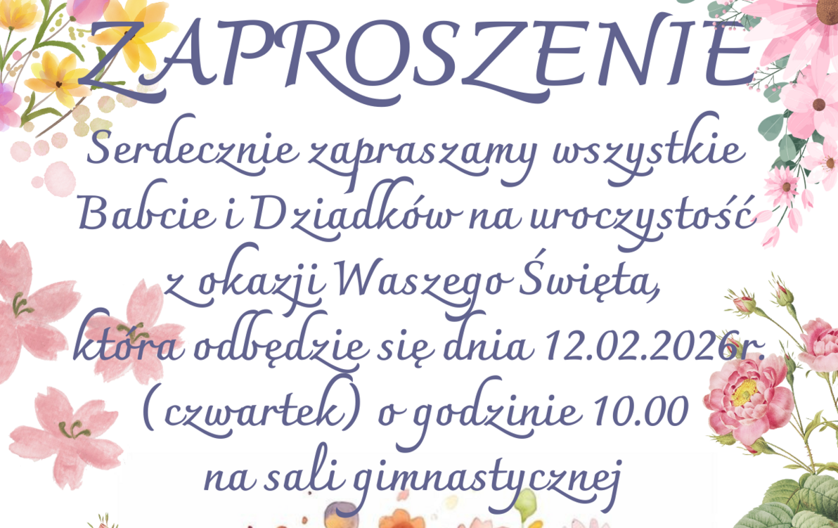 Zdjęcie do Dzień Babci i Dziadka