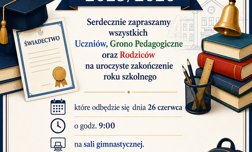 Zdjęcie do Zakończenie roku szkolnego